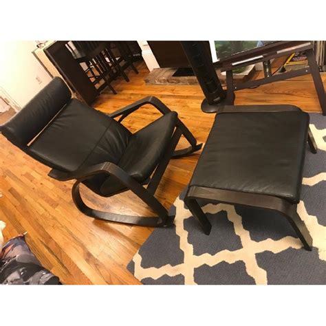 rocking chair with matching ottoman